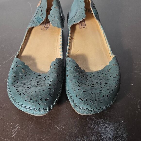 Pikolinos P. Vallarta ballet pump leather size 42 no strap size 10 - Picture 5 of 8